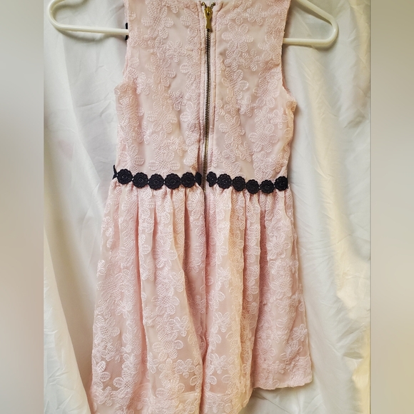 Kate Spade New York Girls' Floral Mesh Dress - Picture 2 of 7